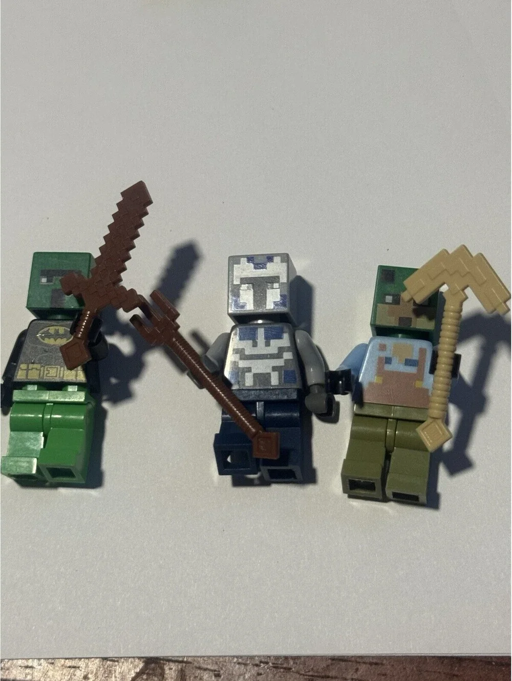 minecraft lego minifigures lot Plus Huge Bag Of Legos